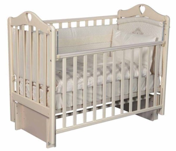 Bambini Moretti Кровать детская Riccarda 3/5 / цвет слоновая кость