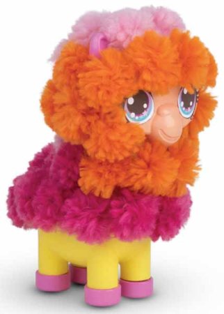 Ruffle Fluffies Набор для создания игрушки из помпонов "Лама Лана"