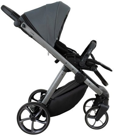 PITUSO Коляска 2в1 Sole короб+прогу. (Grey)