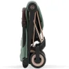 Коляска прогулка Coya Rosegold дожд+бамп CYBEX  (Leaf Green)