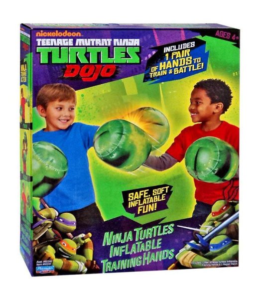 Turtles Надувные тренировочные перчатки Черепашки-ниндзя серия DoJo / цвет зеленый