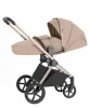 Коляска CARRELLO Ultra 2в1,Total Beige рама, (Floral Beige)