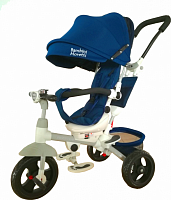 Bambini Moretti детский трехколесный велосипед / цвет темно-синий					
