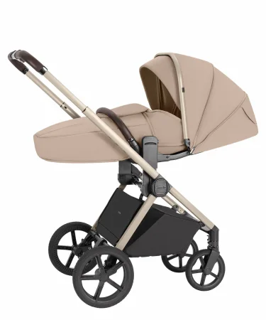 Коляска CARRELLO Ultra 2в1,Total Beige рама, (Floral Beige)