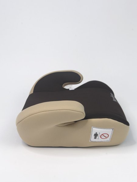 BAMBINO MORETTI Автокресло-бустер для детей QM-311, 6-12 лет, группа III,  /цвет коричневый-бежевый