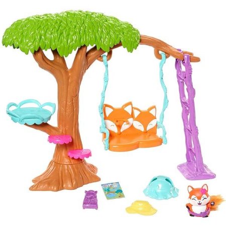 игрушка Enchantimals Сюжетные игровые наборы "Качели на дереве" FRH45
