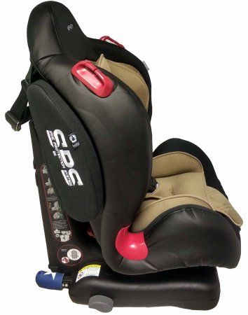 Infinity Автокресло BH1213IP-GTS-SPS Isofix (9-25) / цвет Coffee (черный-коричневый)