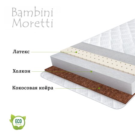 Матрас "Aero Coco Lat lux st" / цвет белый