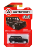 Машинка коллекционная 1:64, Серия 4X4 (Гелик), 4X4-002, чёрный, 1/64/128