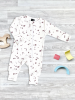 Комбинезон Mjolk Sleep and Play Кляксы,манжет