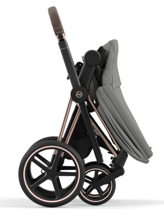 Коляска 2в1 Priam IV Rosegold+сп.блок CYBEX (Mirage Grey)