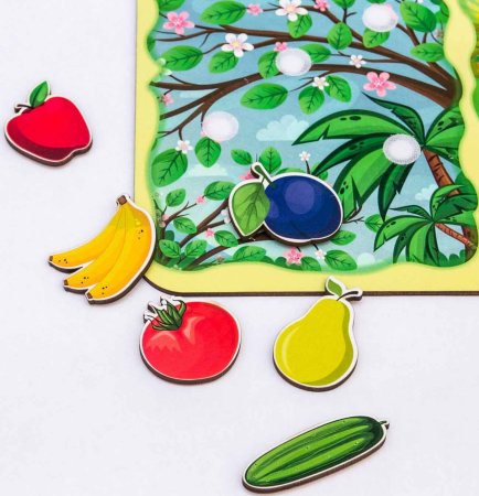 Сортер «Какая разница?», фрукты-овощи