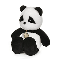 Maxitoys Мягкая игрушка Fluffy Heart Панда, 50 см / цвет черно-белый					