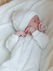 (м)01051-02002 К-кт:2 пр."Мелкие цветы"(комбез+чеп.) (р. 56-36 экрю)