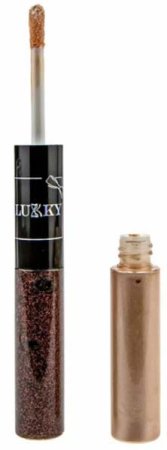 Lukky Подводка для глаз и жидкие тени 2 в 1 ButterflEYE / цвет золотой с блестками