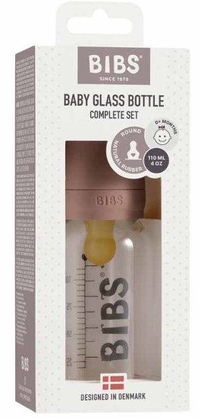 Bibs Бутылочка Complete Set, 110 мл / цвет Woodchuck (коричневый)