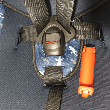 Детское автомобильное кресло / LB-515 Print / Синий-Геккон