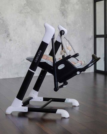 Carrello Стульчик для кормления Cascata CRL-10303 / цвет Space Black (черный)