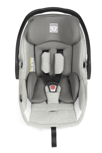 Peg-Perego Автокресло 0+ Primo Viaggio SL / цвет Luxe Pure серый с белой полоской