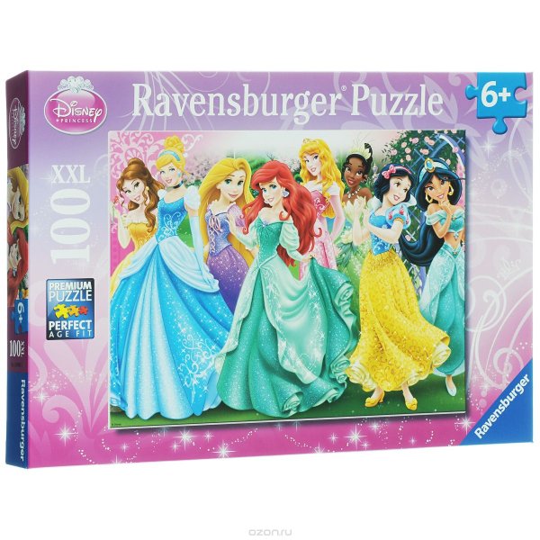 Пазл / Принцессы XXL 100 шт Ravensburger