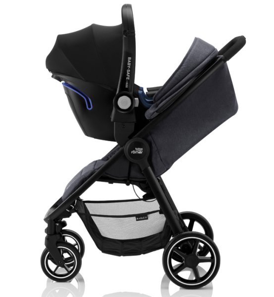 Britax Roemer Адаптеры Click & Go для установки спального блока и автолюльки на B-Agile M и B-Agile R / цвет черный