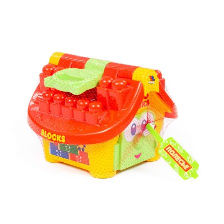 Полесье Логический домик Маленький строитель / цвет желтый, красный