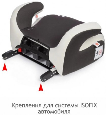 Siger Автокресло "Бустер Fix" (22-36 кг) / цвет енот