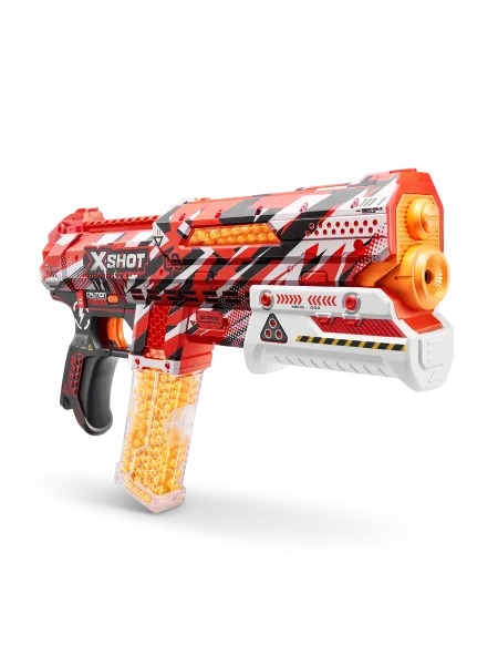Игровой набор ZURU X-Shot HYPERGEL Клатч (бластер, 5000 снарядов-гранул, защитные очки)