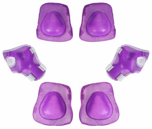 Onlitop Защита роликовая, размер универсальный / цвет фиолетовый