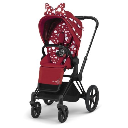 Коляска Cybex Priam III FE JS Petticoat 2в1+спальный блок+рама Chrome