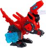 Dinoster Динокуб трансформер Раптор-бот / цвет красный