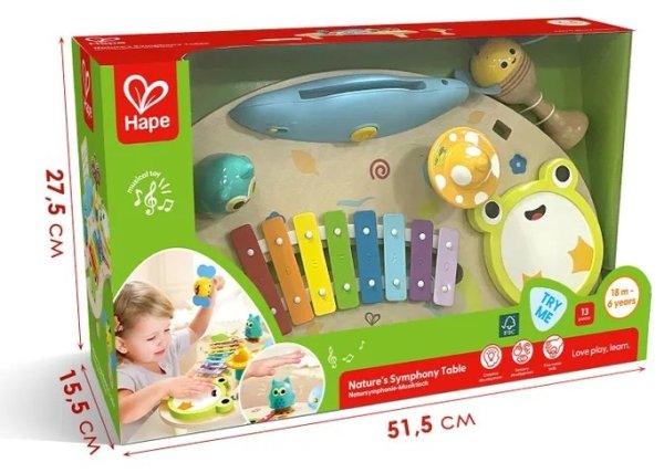 Музыкальная игрушка "Ксилофон" Звуки Природы