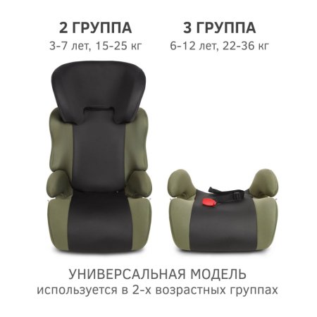 Детское автокресло SIGER «СМАРТ», тёмный лес