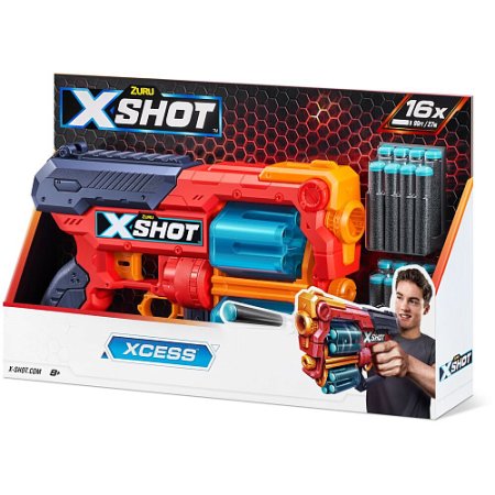 X-Shot Игровой набор для стрельбы ZURU "Ексель – Иксес – ТК-12"