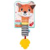 Текстильная игрушка погремушка - пищалка Умка в кор.250шт