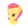 Игрушка для ванны пони желтая в сетке, КАПИТОШКА в кор.500шт