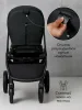 Коляска 2 в 1 Amarobaby Motus (черный)