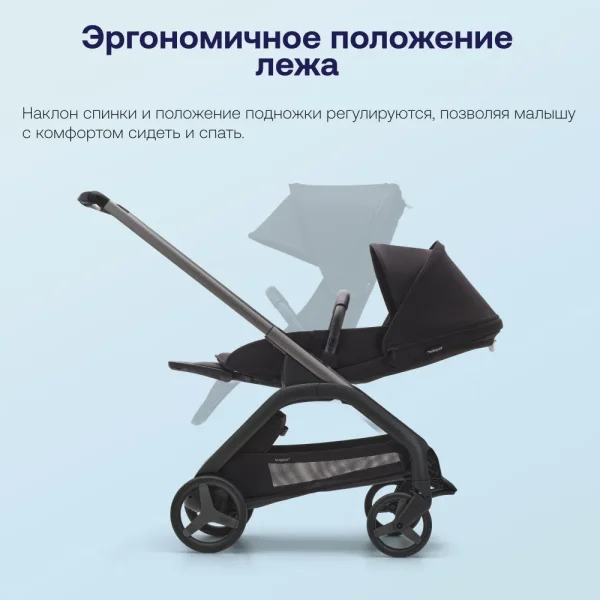 Коляска прогулочная Bugaboo Dragonfly complete BLACK/DESERT TAUPE- DESERT TAUPE 100176075