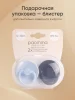 Пустышки силик.0-18 мес, 2 шт, Baby blue/ Navy классическая, 