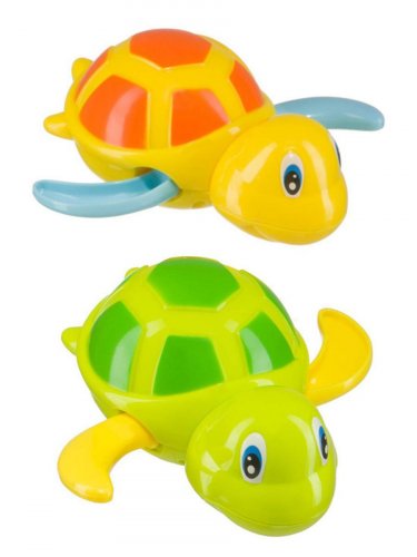 Happy Baby Игрушка Swimming Turtles заводные черепашки для ванной / цвет green&yellow