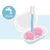 Avent Пустышка Ultra soft с футляром, 6-18 месяцев, 2 шт
