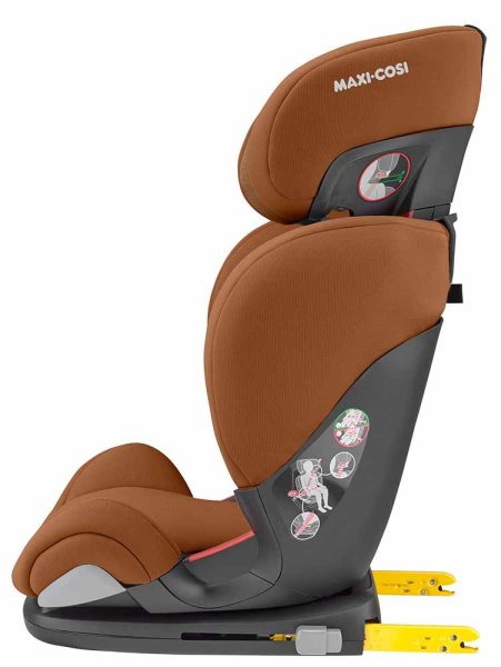 Maxi-Cosi Автокресло RodiFix Air Protect (15-36 кг) / цвет Authentic Cognac (коричневый)
