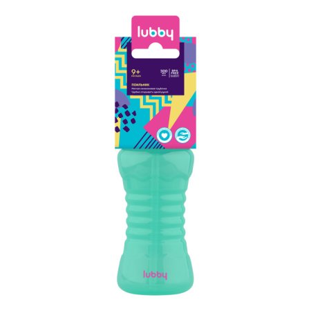 Lubby Поильник с трубочкой, от 9 месяцев