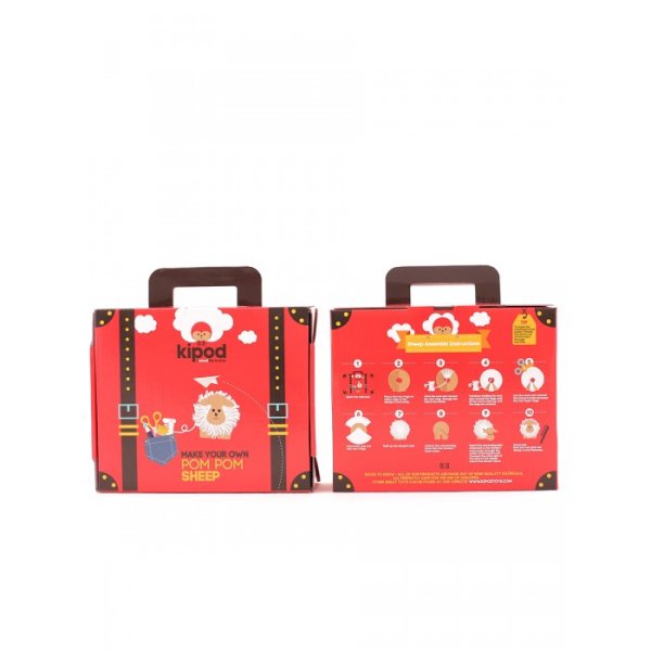 Kipod Игровой набор пом-пон Создай овечку