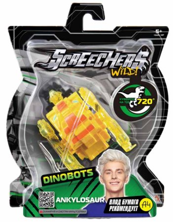 Screechers Wild Игровой набор Анкилозавр Дино 720