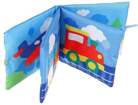 Крошка Я Книжка-шуршалка «Транспорт»