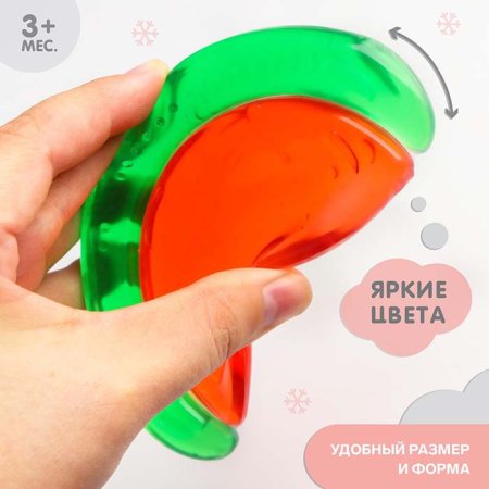 Крошка Я Прорезыватель силиконовый охлаждающий «Арбуз»