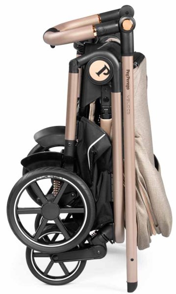 Peg Perego Прогулочная коляска Veloce / цвет Mon Amour (серо-розовый)