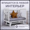 Sweet Baby Кроватка с маятником Palladio / цвет белый-белый