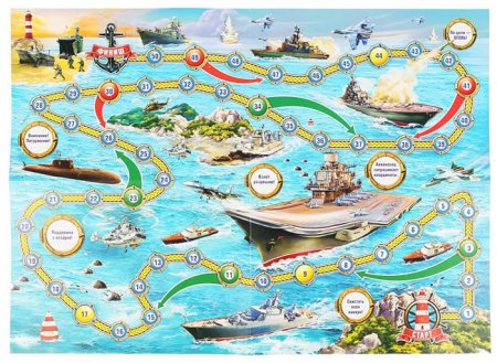 Умные игры Настольная игра «Морской бой»